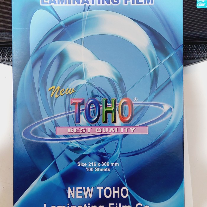 

LAMINATING A4 TOHO ISI 100 LBR 100 MICRON SIZE 216 X 306 MM