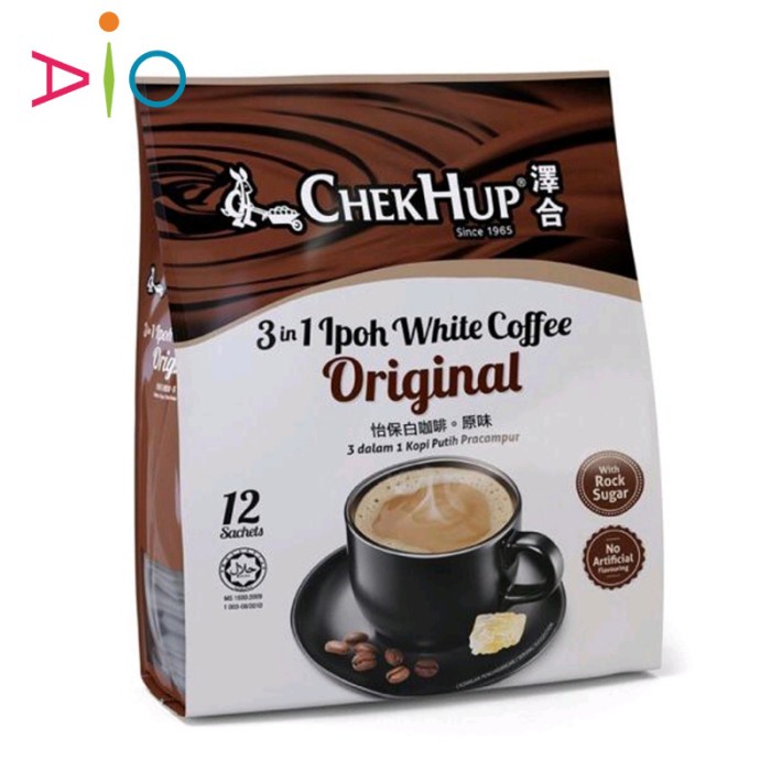 

✨PROMO✨ -Chek Hup 3 in 1 Ipoh White Coffee / Chekhup Kokoo 3in1 / Teh Tarik - Cham Tarik