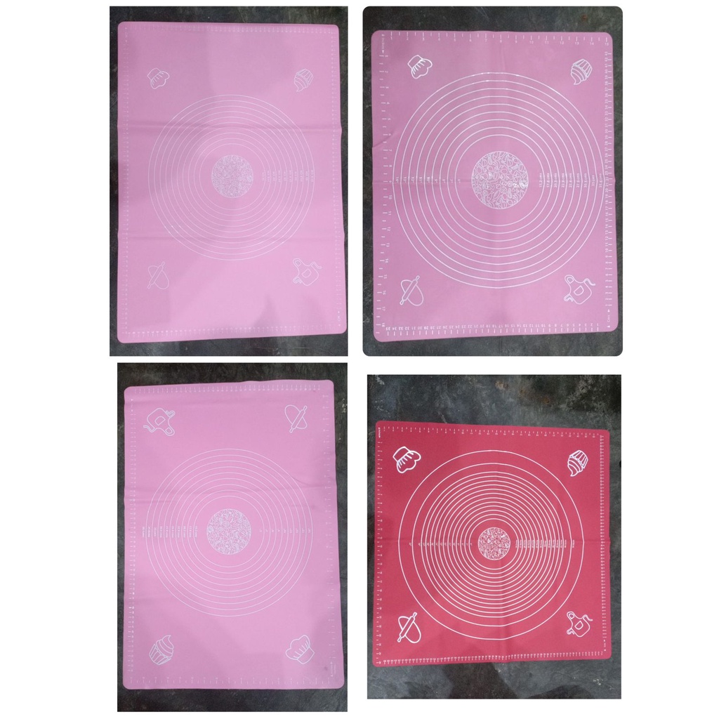 ALAS SILIKON ADONAN / SILICONE BAKING MAT / ALAS DOUGH ADONAN KUE ROTI