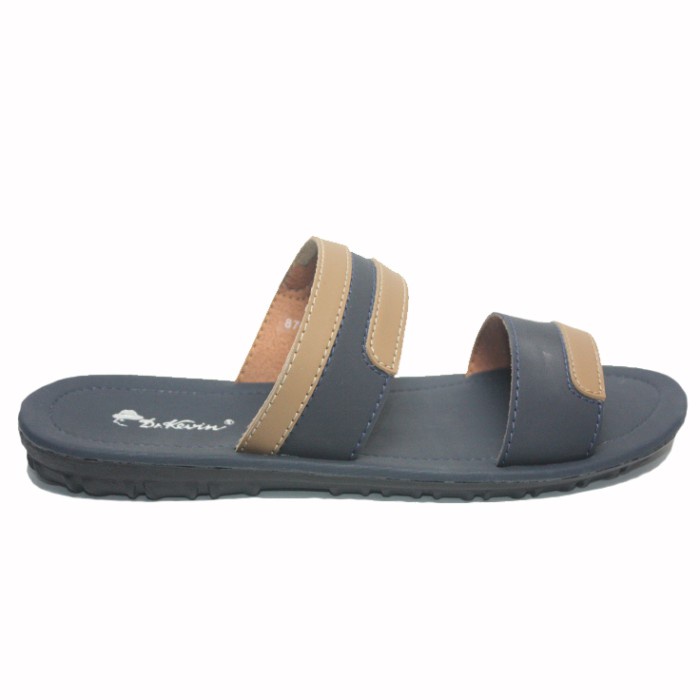 DRB Dr. Kevin Sandal Pria Men Sandals 871-554 - Navy/Mocca, 39