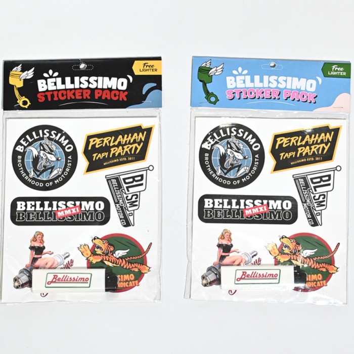 

BELLISSIMO STICKER PACK / PAKET STICKER