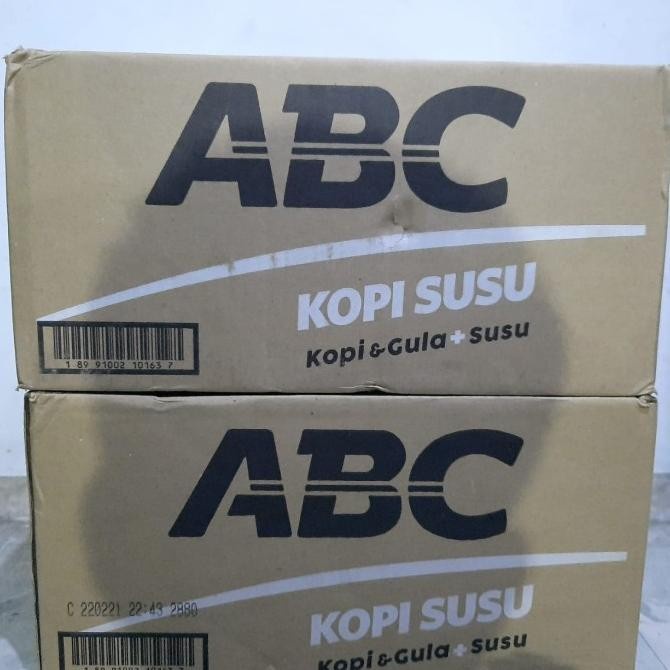 

Promo 1 Dus / Karton Kopi Bubuk Abc Susu ( Isi 31Gr X120 Sachets)