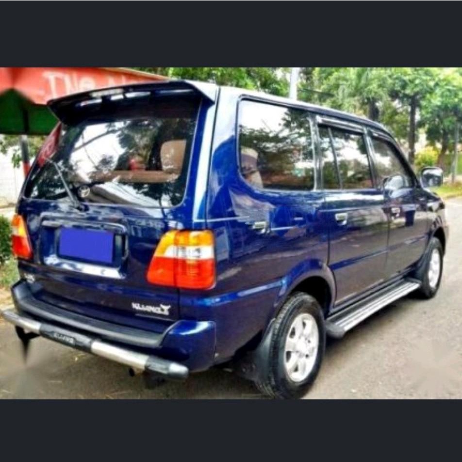 Spoiler kijang kapsul 97-03 Fiber non cat + lampu