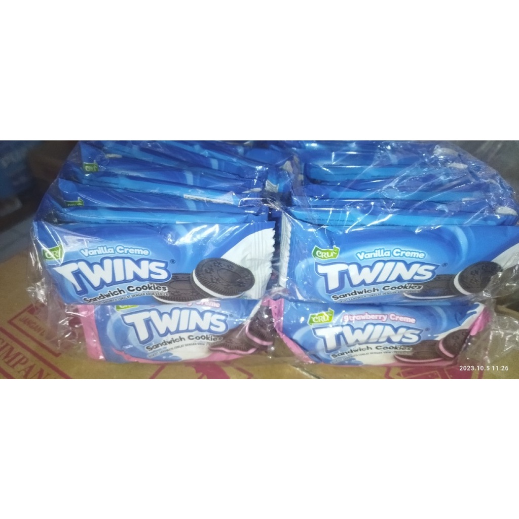 

Twins sandwich biskuit 20pieces