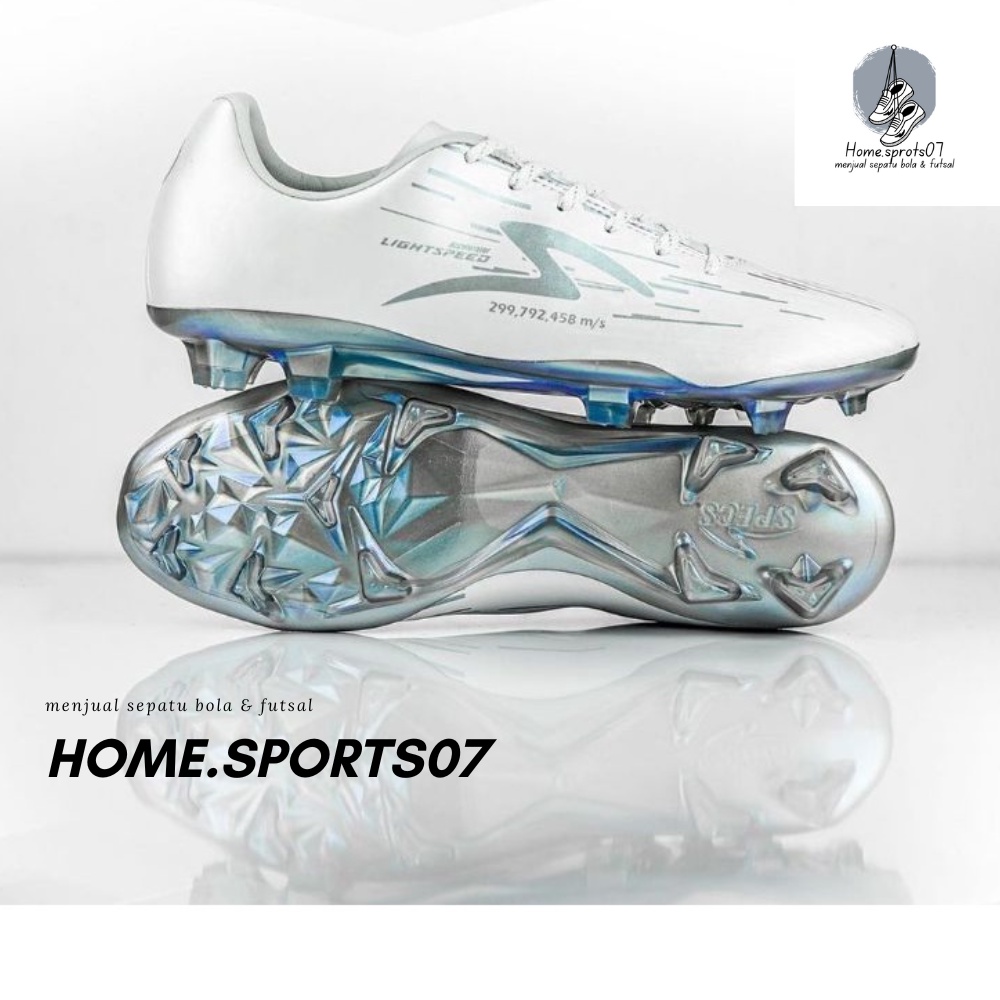[NEW] Spatu Bola Specs Lightspeed Rebeorn FG Iluminate Pack - White Pearlized / new tren terbaru 202
