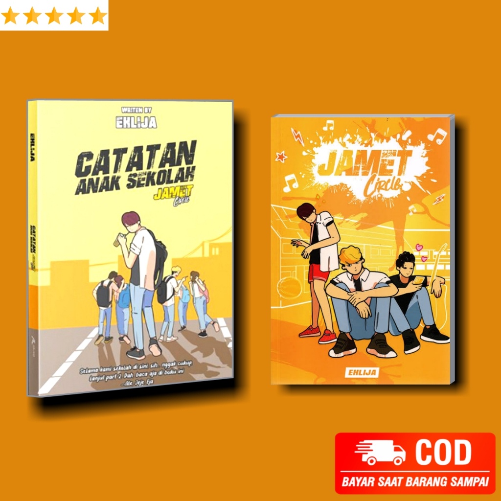 Novel Ehlija - Jamet Circle & Catatan Anak Sekolah /buku_novel