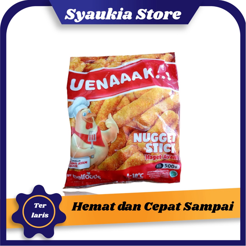 Distributor Belfoods Stik Naget Ayam Medan 500 Gram / Belfood Stick Chicken Nugget