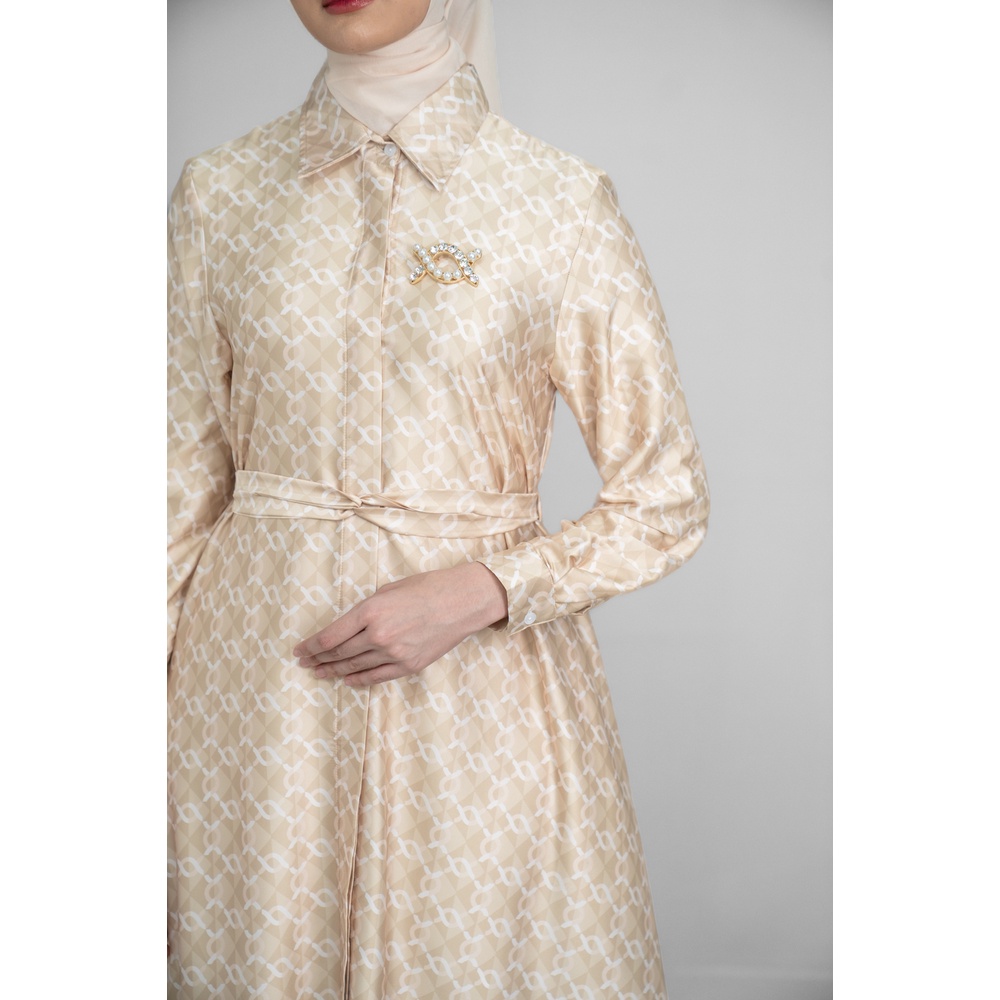 Klamby - Monogram Dress (Minor) Sandcastle