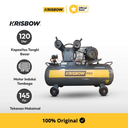Krisbow Air Compressor Kompresor Angin 3Hp 10Bar Cppbd0312