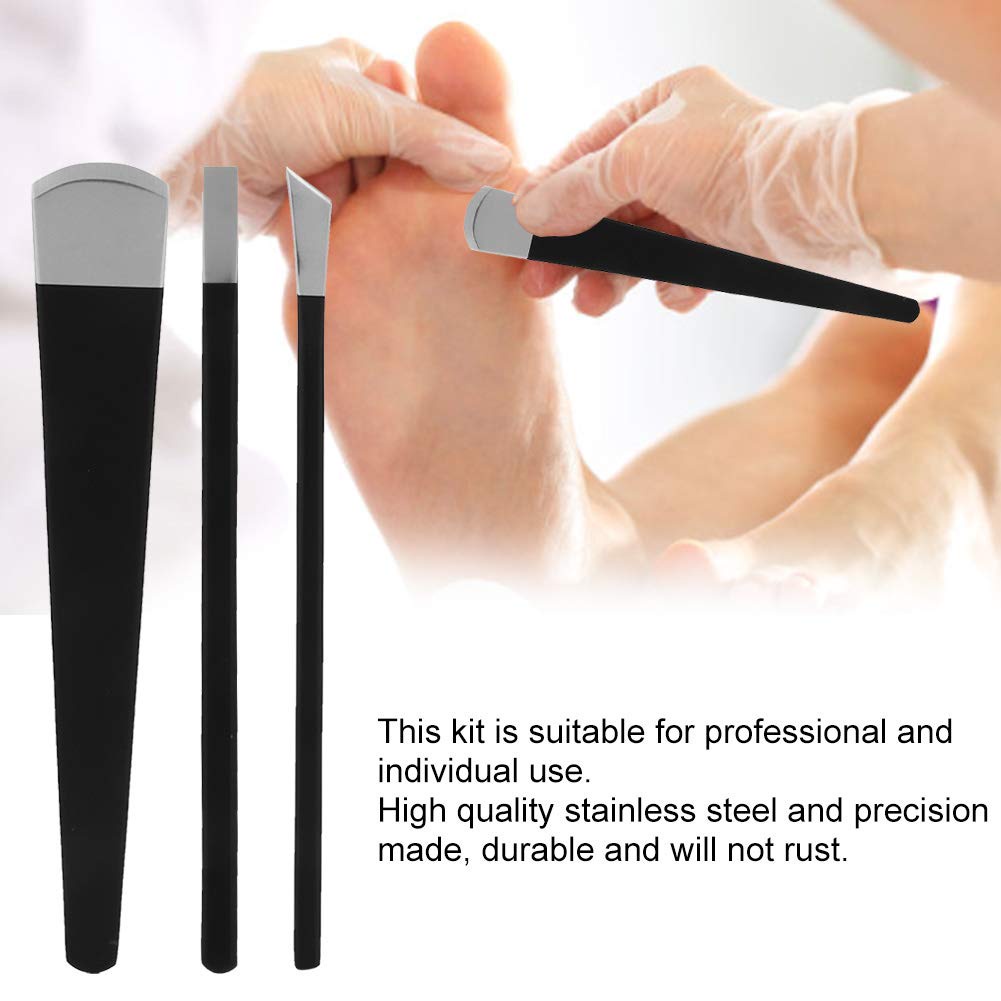 SET 5PCS CALLUS REMOVER TOOLS PEDICURE TOOLS / CALL US PEDICURE Pisau Kuku Cantengan / Pedicure Knif