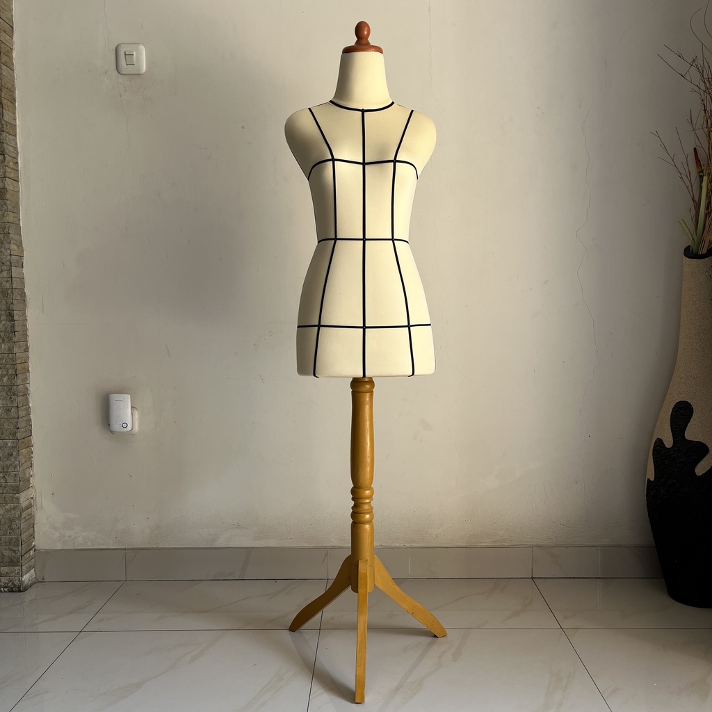 Manekin Wanita Lapis Busa Patung Baju Wanita Dressmaker Patung Baju Dm Busa Manekin