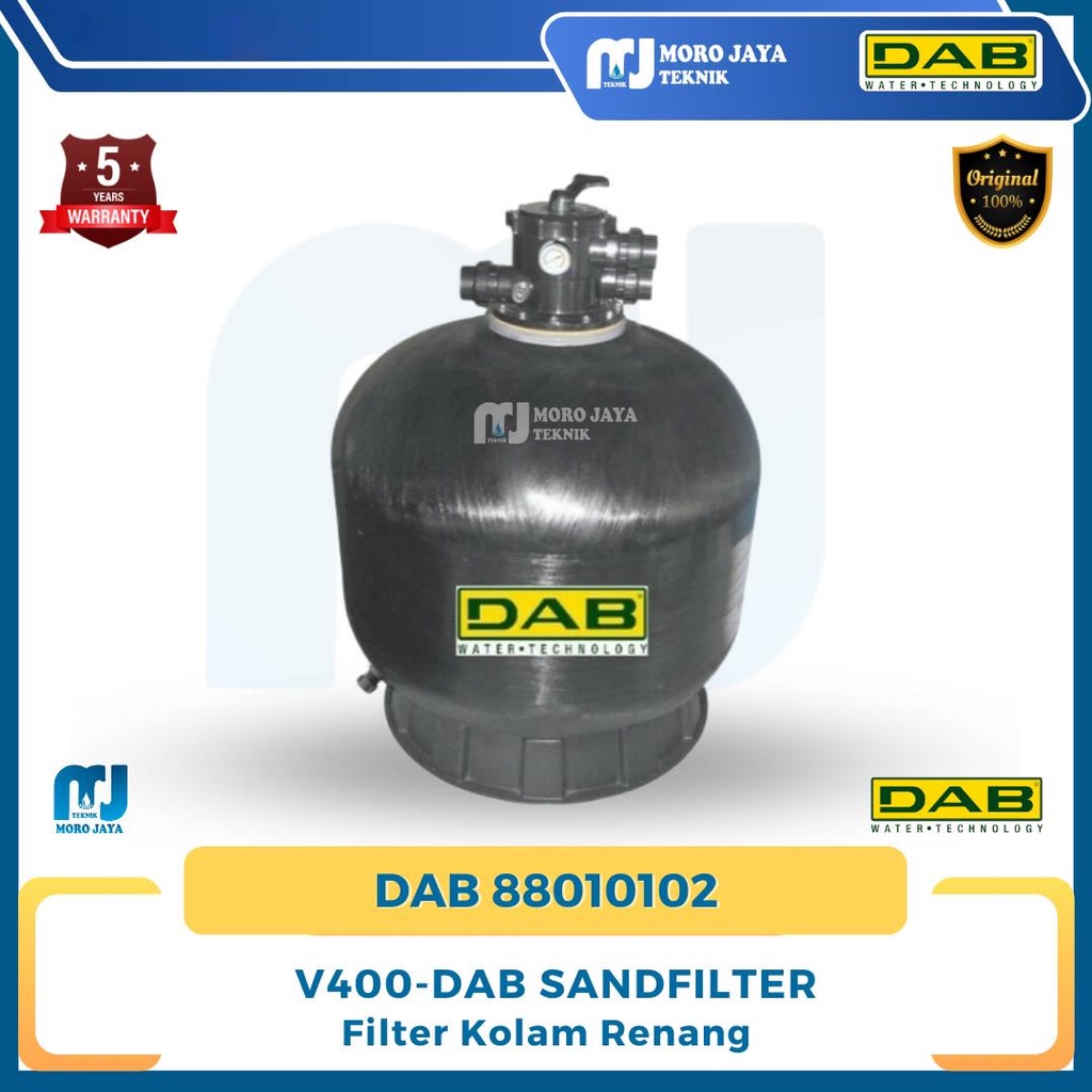 FIlter Kolam Renang Sand Filter DAB V400 - Filter Pompa Kolam Renang DAB 16 Inch