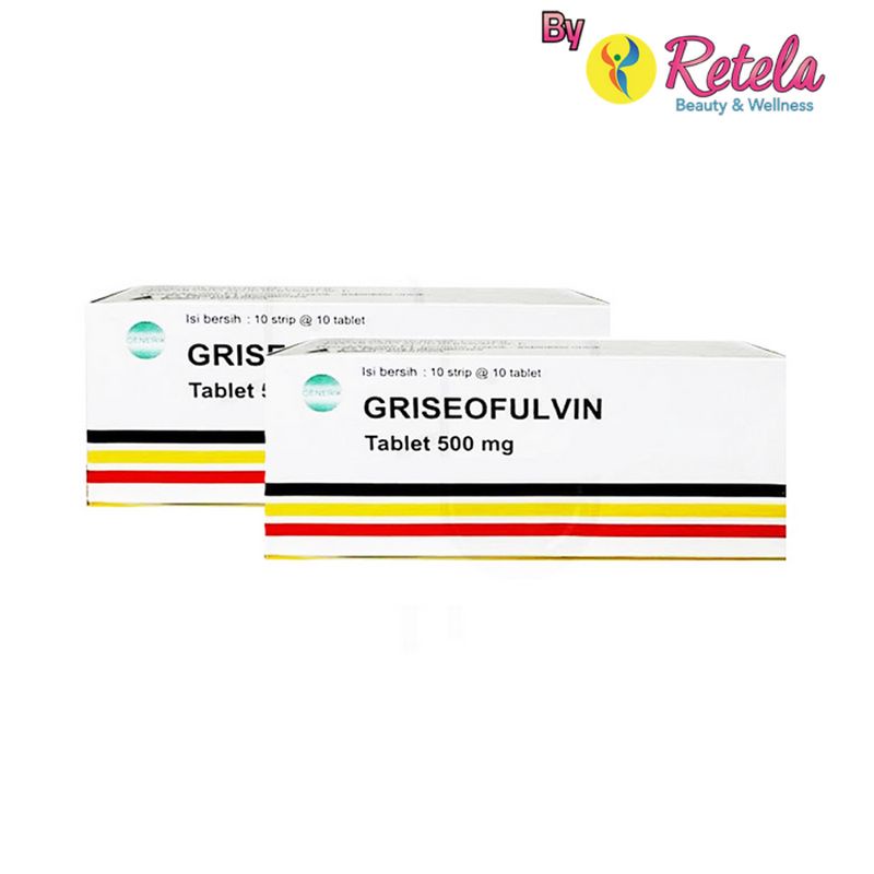 GRISEOFULVIN 500MG 1 STRIP 10 TABLET