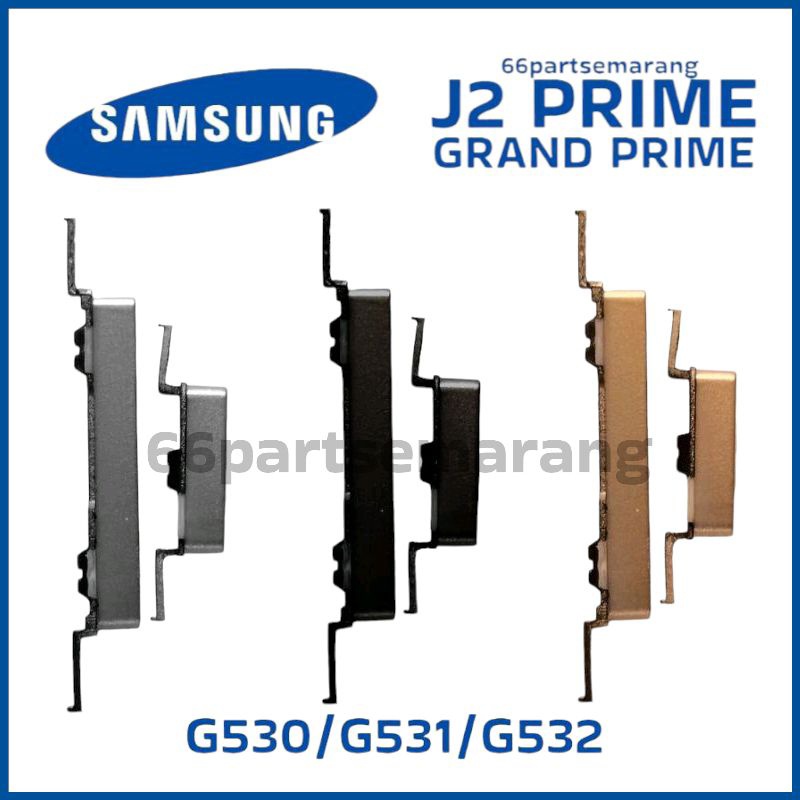 Tombol Luar Power On Off Volume Samsung J2 Prime G532 New - Blackclover Sparepart