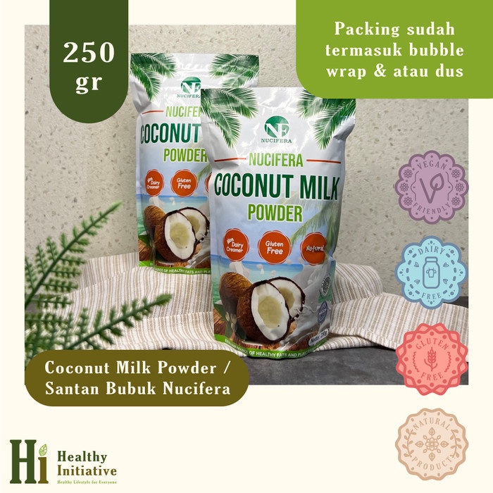 

[Big Sale] Nucifera Coconut Milk Powder / Santan Bubuk / Krimer Non Dairy Creamer