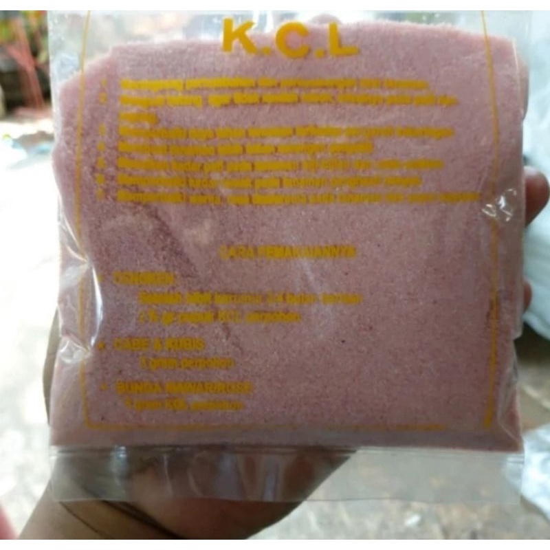 PUPUK KCL 500 GRAM