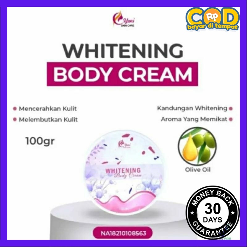 [TGA] BODY CREAM BLEACHING YONISKINCARE