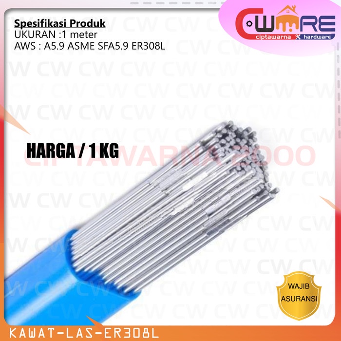 Tig Argon Cproweld Er 308L 2.4Mm Filler Wedding Rod 308 L Kawat Las
