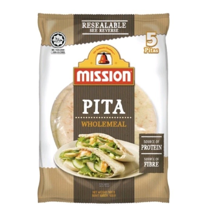 

Mission Pita Wolemeall 400 gr ( isi 5 )
