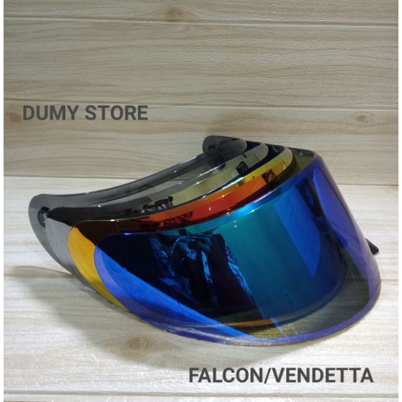 KACA KYT FALCON 2 / VISOR VENDETA 2 / VISOR HELM KYT FALCON