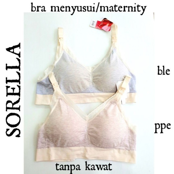 Maternity Bra / BH SORELLA 02975 - BH Menyusui Bukaan Depan -KC