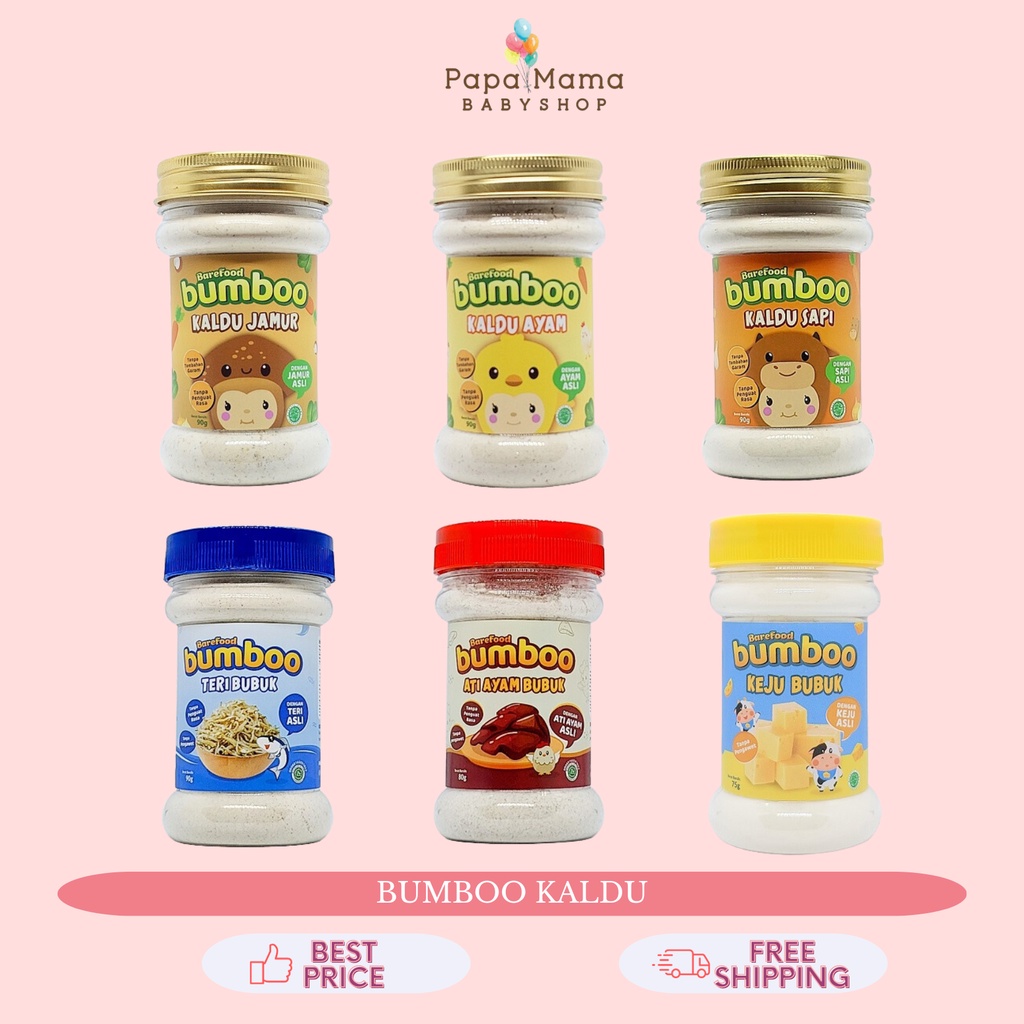 

BUMBOO KALDU Asli MPASI Ayam Jamur Tanpa MSG & Pengawet