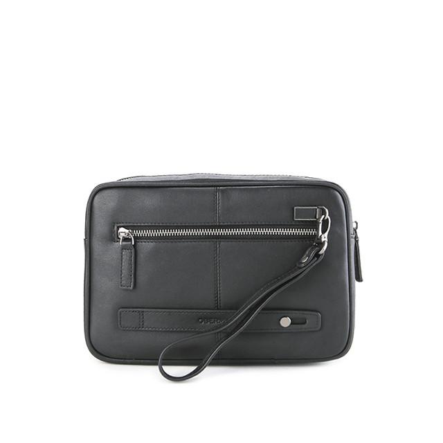 GARANSI Obermain Clutch Pria ADRON CLUTCH - L Black OBC1026BK