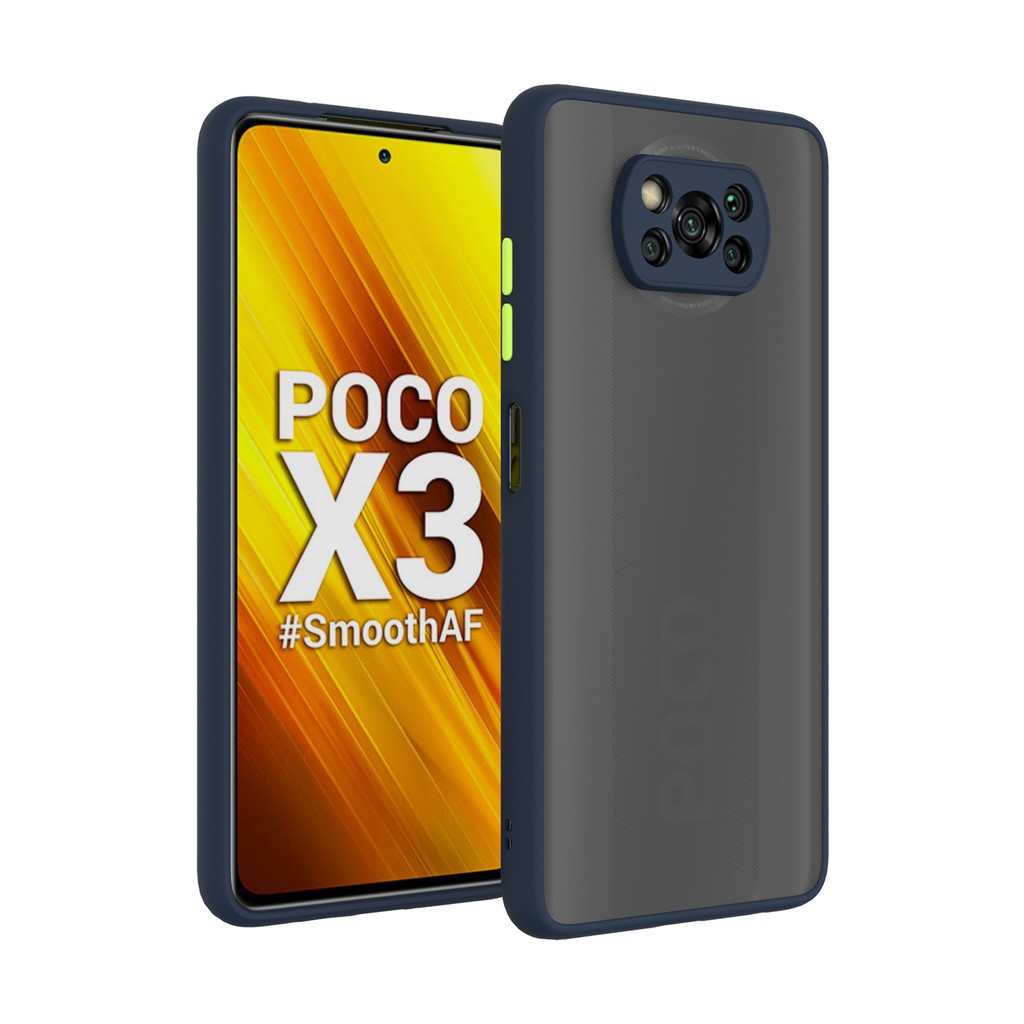 EllaStuff Xiaomi Poco X3 - X3 Pro Case Softcase Transculent Matte Case Casing Xiaomi Poco X3 - X3 Pr