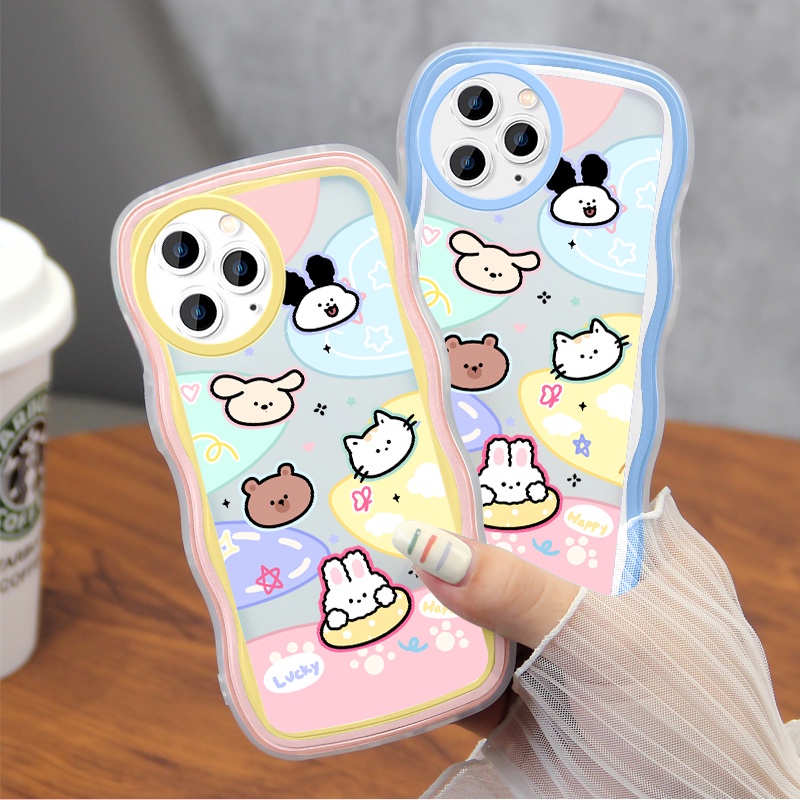 Silicone Case For iPhone 11 Pro 11 11 Pro Max 12 12 Pro 12 Pro Max 12 mini kelucuan Makhluk Penuh Wa