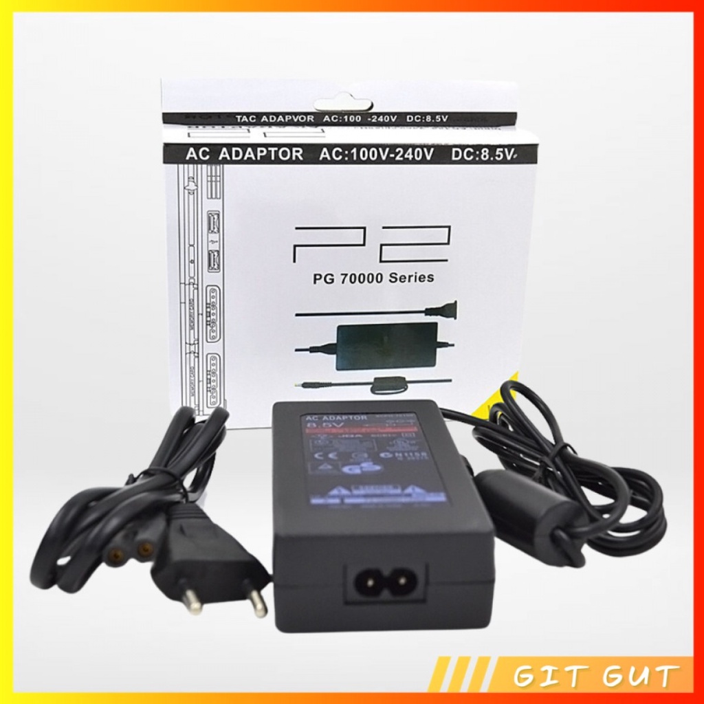 PS2 Slim Seri 7 SCPH 70006 Charger Charging AC Power Supply Adaptor