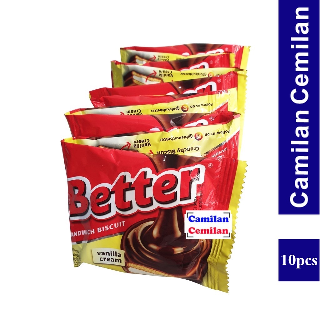 

Better Sandwich Biscuit Renceng isi 10 pcs x 22 gr
