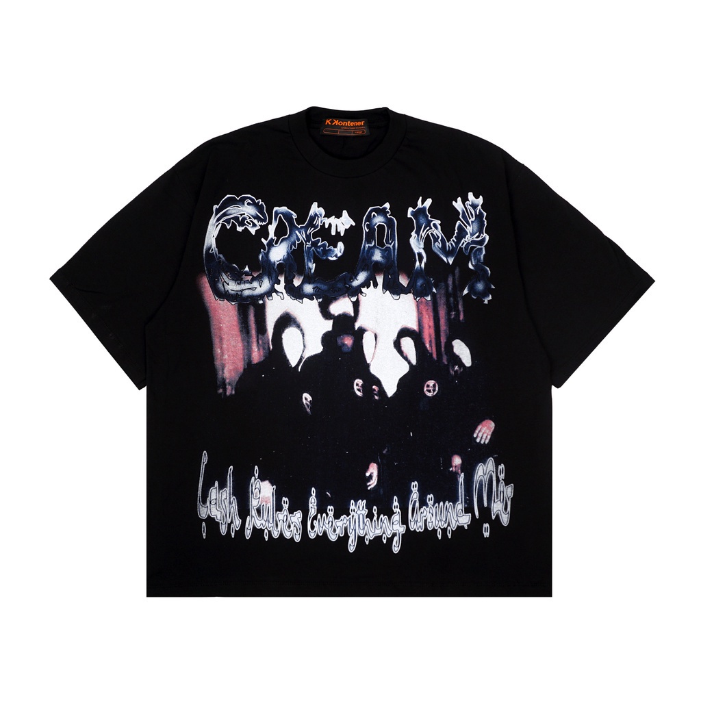KKONTENER WU TANG OVERSIZE TSHIRT BLACK