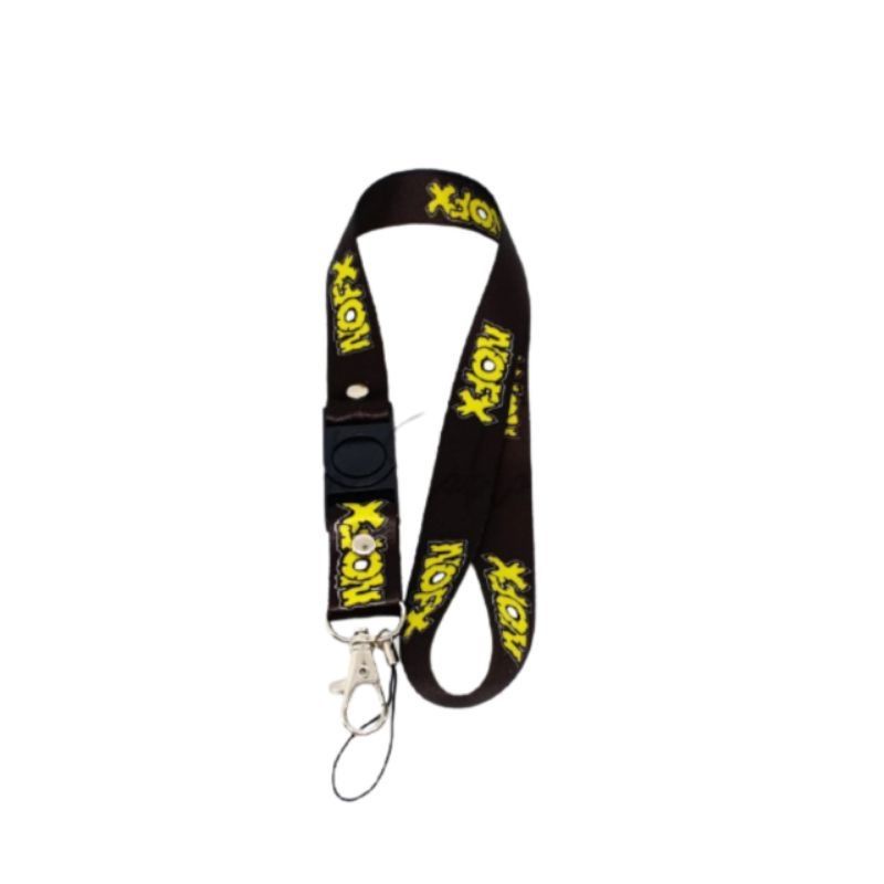 

Lanyard NOFX gantungan kunci BAND MUSIK ROCK / tali lanyard gantungan leher id card name tag kartu nama / pods