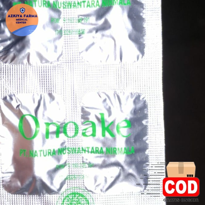 ready- onoake hrg/strip isi 6 kapsul originale