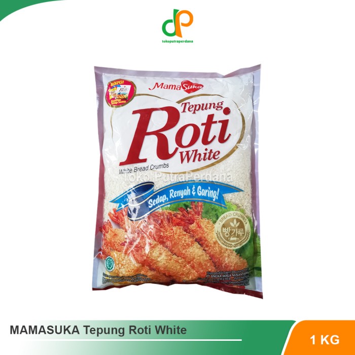 

TN-986 Tepung Roti / Panir / Brad Crumb Putih MAMASUKA 1kg