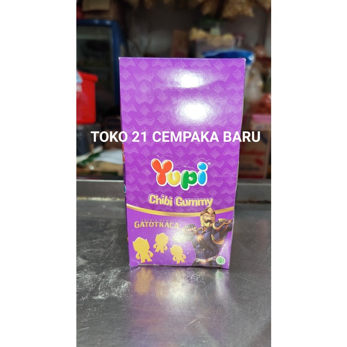 

Yupi Rasa Chibi Gummy 1 BOX isi 12 pcs | Candy Jelly Permen Yupi Murah