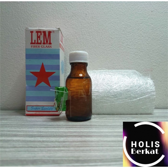 

Lem Fiber Glass Fiberglass RESIN Lem Plastik Bak Mandi Ember Toren