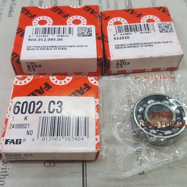 Bearing FAG C3 Rasio Ratio yamaha F1zr F1z Fiz Fis R Force1 FisR FizR Full Set c3 hi speed fulset fu
