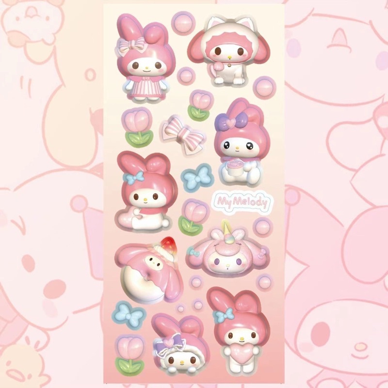 

17A. Stiker Motif Sanrio Lucu Murah Dekorasi Journal Diary Scrapbook [thehanscorner]l