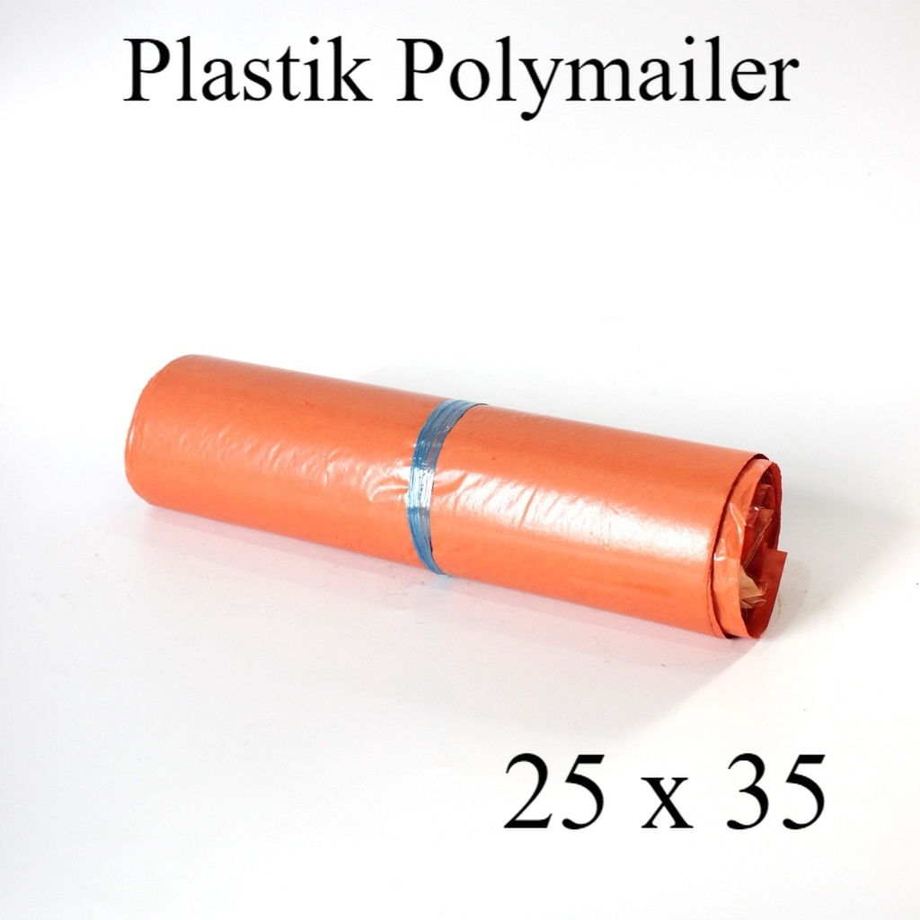 

Plastik Polymailer Orange 25 x 35 cm / Plastik Polimer / packaging Kantong Amplop isi 100 pcs - Master Pack Indonesia