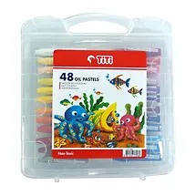 

Titi oil pastl 48 warna TI-P-48s / Krayon minyak crayon non-toxic