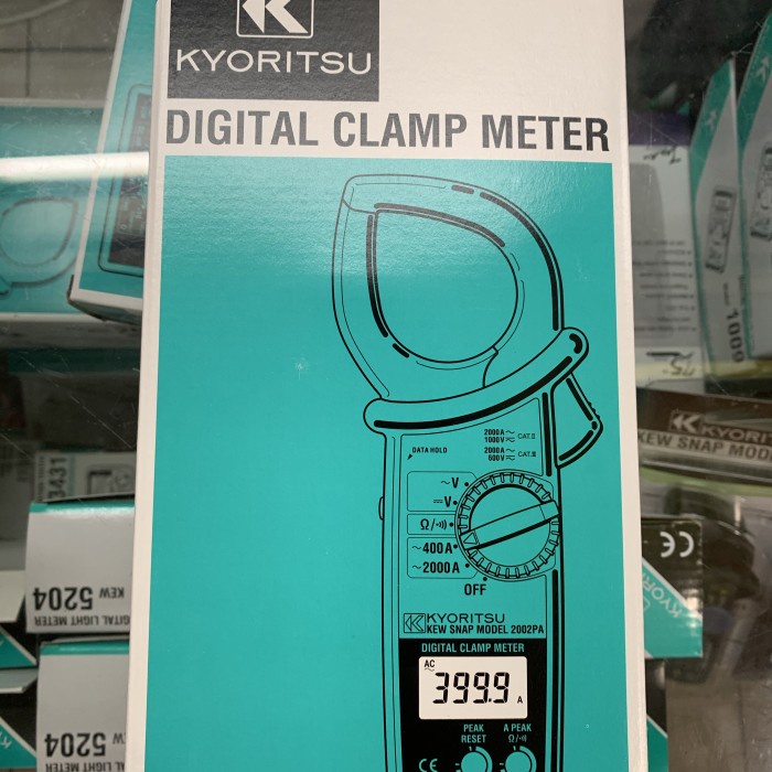 Tang Ampere Amper Kyoritsu 2002PA 2002 PA Digital Clamp Meter