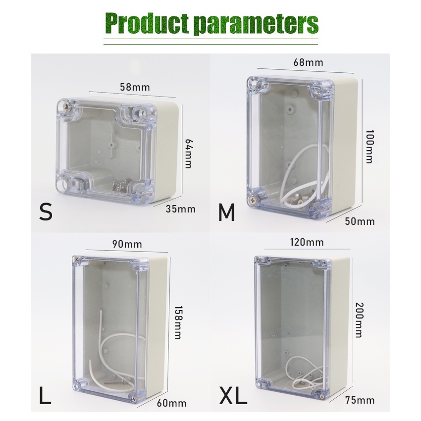 Panel box listrik IP65 waterproof Outdoor ABS Material