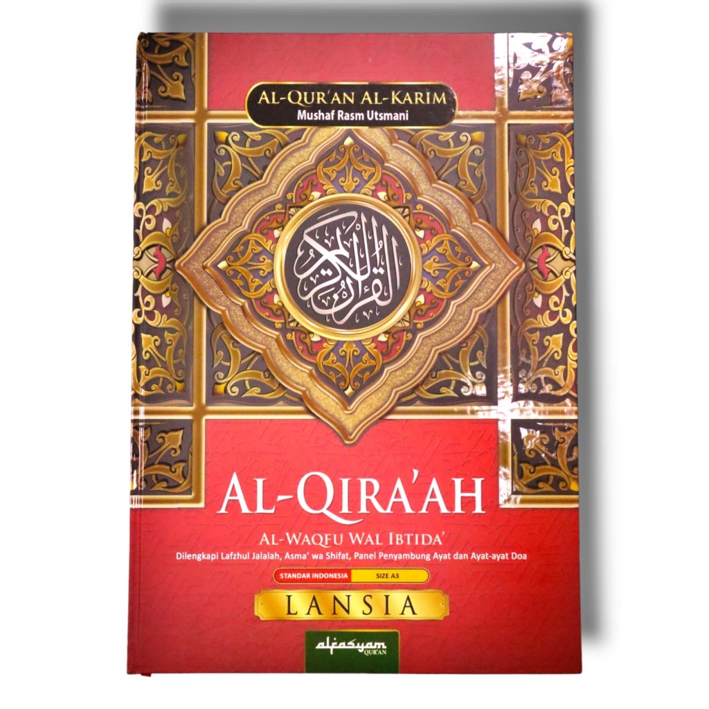 PROMO Quran A3 | Quran A3 Lansia | Al Quran Jumbo Custom Nama hadiah untuk Orang tua ukuran A3 Alqur