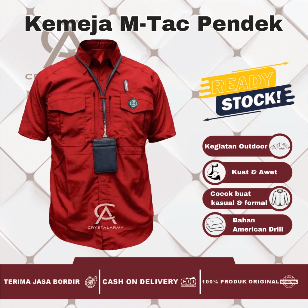 kemeja mtac pendek big kemeja tactical mtac pendek jumbo
