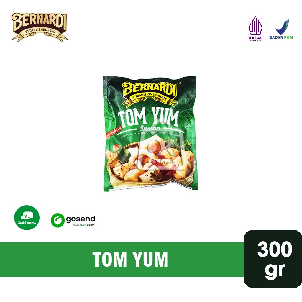 

Tom Yum Instant Bernardi 300gr (KHUSUS INSTANT)