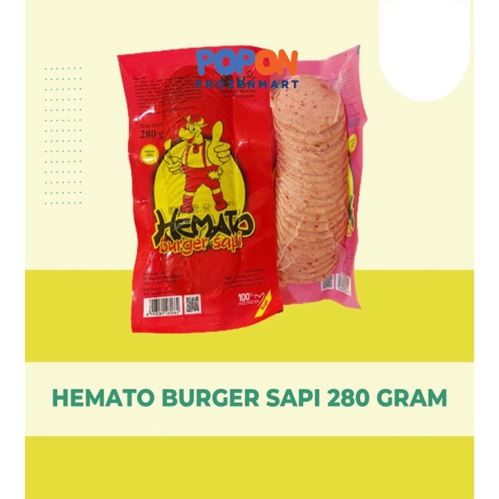 

Hemato Burger Sapi Mini isi 21pcs 280gr