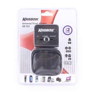Krisbow travel adaptor