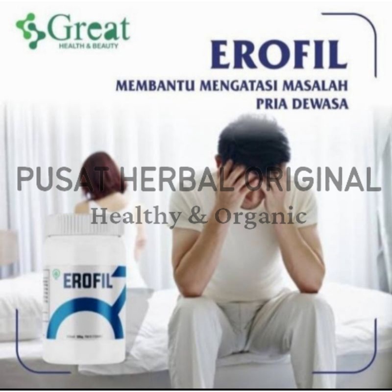 Erofil Asli Bergaransi Berkualitas BPOM Erofil Obat Kuat Tahan Lama( Gratis Ongkir & COD )