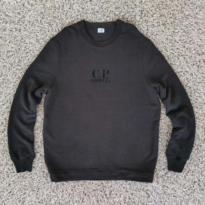 cp company black sweatershirt original crewneck cp company original